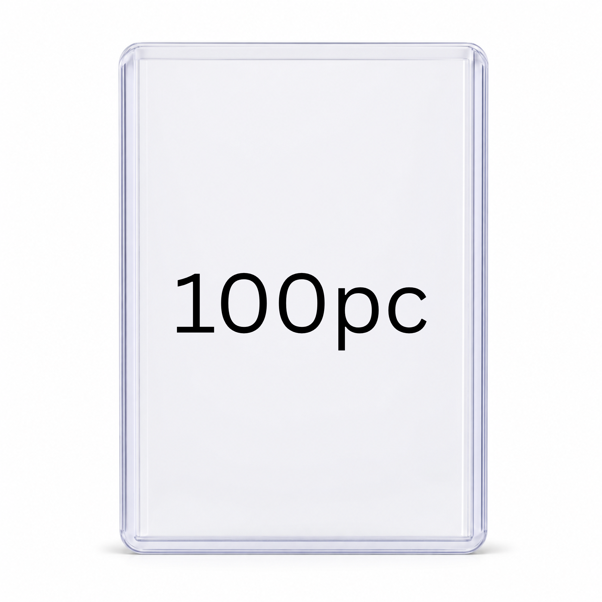 35PT Trading Card Toploaders – 100 Pack